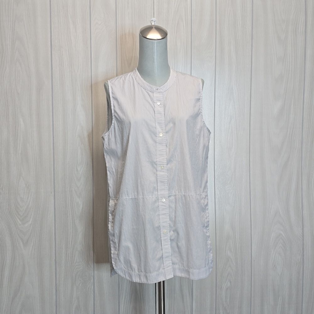 Vince. | Button-down Tunic Top